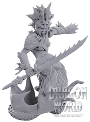Merfolk Scout - Unpainted - D&D Nolzurs Marvelous Miniatures